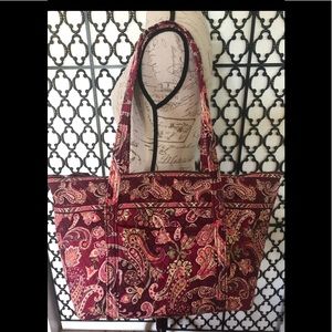 Vera Bradley “Piccadilly Plum” Miller Tote Bag